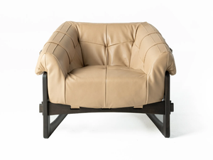 MADISON - Leather armchair _ Gianfranco Ferré Home